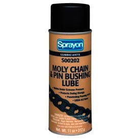 Centerline Dynamics Lubricants Sprayon LU202 Moly Chain Lubricant,11 oz. Aerosol Can