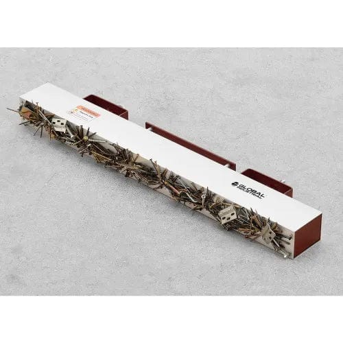 Centerline Dynamics Magnetic Sweepers Hang-Type Magnetic Sweeper With Forklift Hanger, 36" Cleaning Width