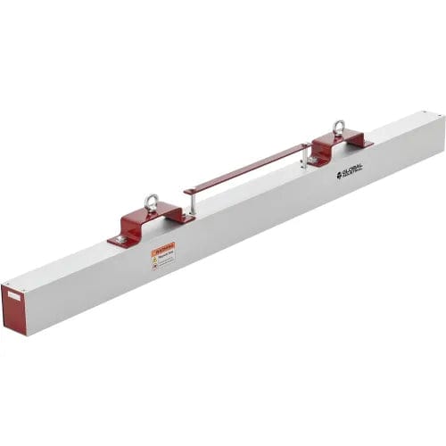 Centerline Dynamics Magnetic Sweepers Hang-Type Magnetic Sweeper With Forklift Hanger, 60" Cleaning Width