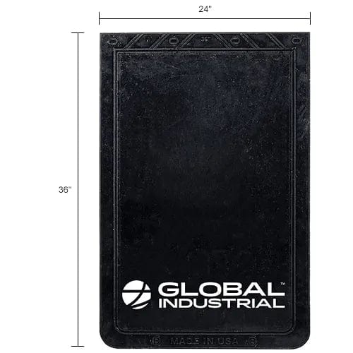 Centerline Dynamics Mats & Splash Guards Global Industrial™ Heavy Duty Universal Mud Flap - 24X36