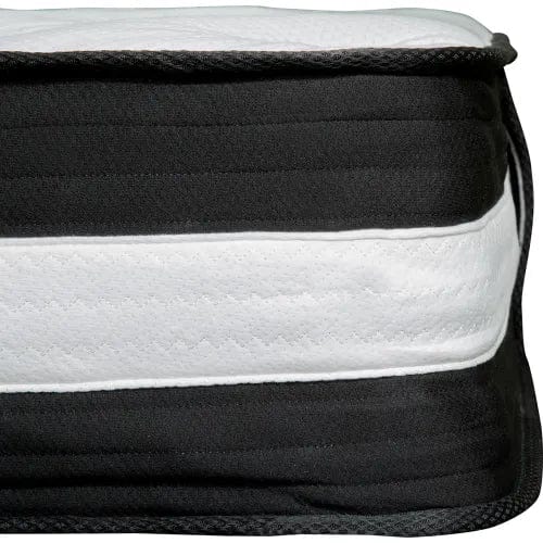 Centerline Dynamics Mattresses High Density Foam and Pocket Spring Mattress in a Box - Full Size