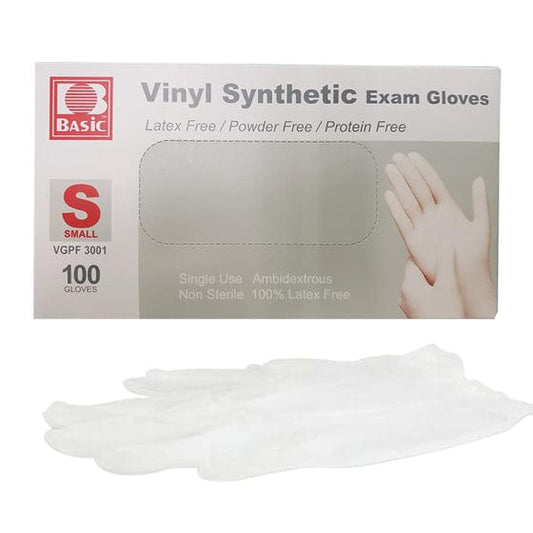 Centerline Dynamics Medical Supplies Basic™ Vinyl Synthetic Exam Gloves