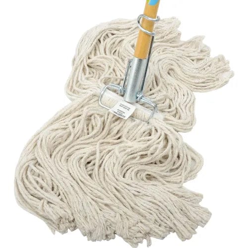 Centerline Dynamics Mops Global Industrial™ 16 oz. Cotton Cut-End Mop Head, 4Ply, Narrow Band