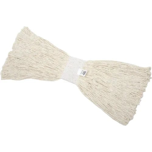 Centerline Dynamics Mops Global Industrial™ 24 oz. Cotton Cut-End Mop Head, 4Ply, Wide Band