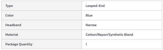 Centerline Dynamics Mops Global Industrial™ Large Blue Looped Mop Head, Narrow Band