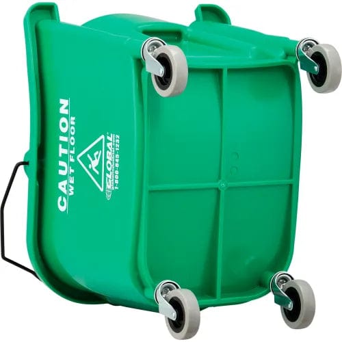 Centerline Dynamics Mops Mop Bucket And Wringer Combo 38 Qt., Down Press, Green