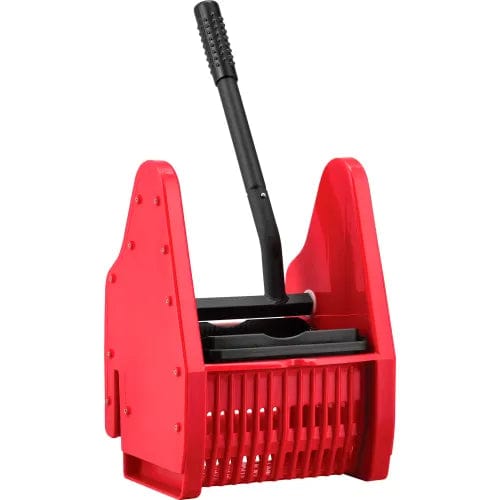 Centerline Dynamics Mops Mop Bucket And Wringer Combo 38 Qt., Down Press, Red