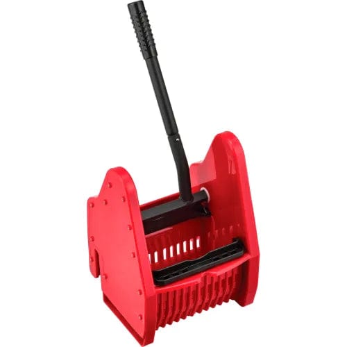 Centerline Dynamics Mops Mop Bucket And Wringer Combo 38 Qt., Down Press, Red