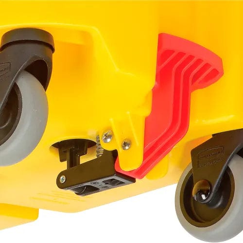 Centerline Dynamics Mops Rubbermaid WaveBrake® 2.0 Mop Bucket & Wringer Combo w/Side Pressure - 44 Qt.