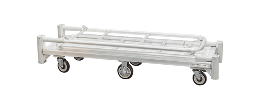 Centerline Dynamics New Age Industrial Carts New Age Industrial Folding U-Boat with Integrated Deck, 1500lbs Weight Capacity, Size Unfolded - 20"D x 64.56"H x 66.75"L Model 53313A