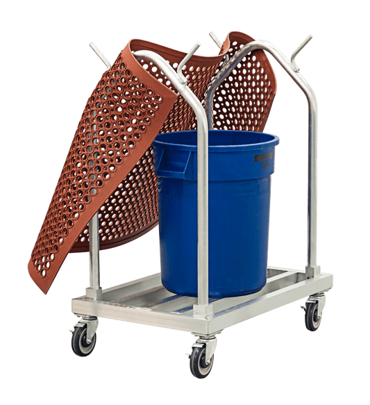 Centerline Dynamics New Age Industrial Carts New Age Industrial Knocked Down Mat Carts Model 51087