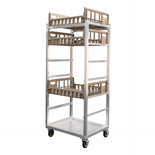 Centerline Dynamics New Age Industrial Carts New Age Industrial Produce Crisping Carts 7 Baskets Model 95136