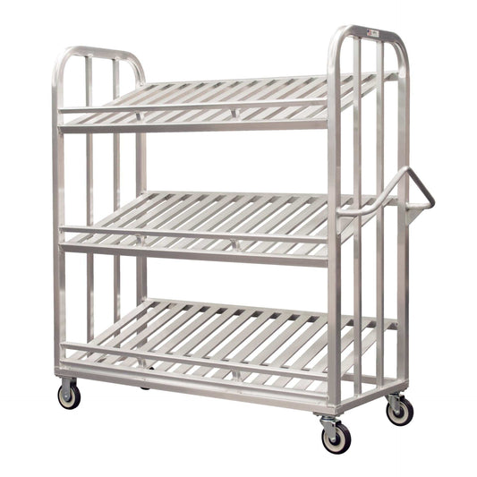 Centerline Dynamics New Age Industrial Carts New Age Industrial Slanted Lug Merchandiser Model 54000