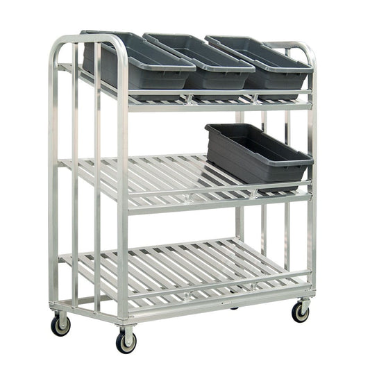Centerline Dynamics New Age Industrial Carts New Age Industrial Slanted Lug Merchandiser Model 97476