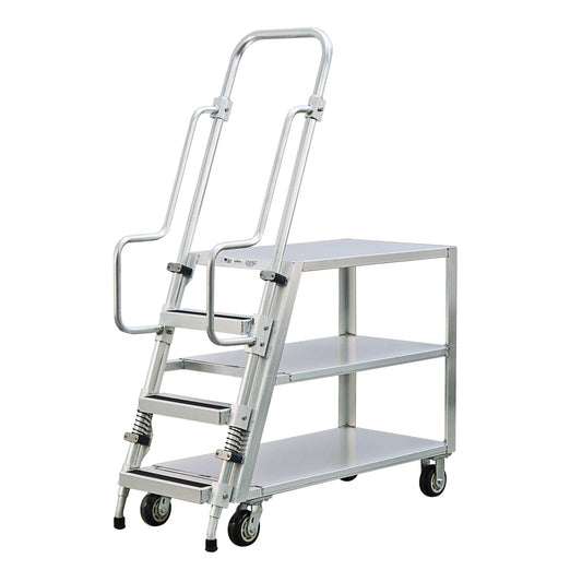 Centerline Dynamics New Age Industrial Ladder Carts New Age Industrial Ladder Carts Model 99555