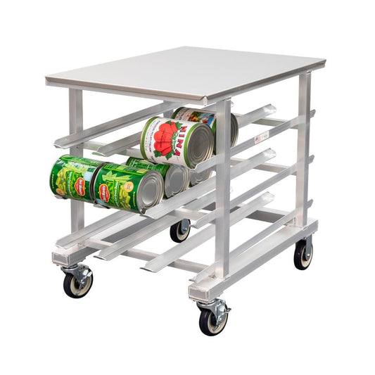 Centerline Dynamics New Age Industrial Racks New Age Industrial Half Size / Counter Height Can Racks Model 1235