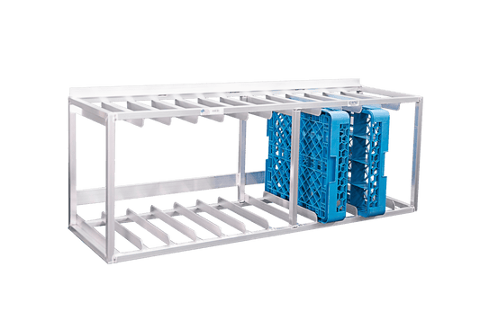 Centerline Dynamics New Age Industrial Racks New Age Industrial Wall Mount Dish Rack Holders Model 52924