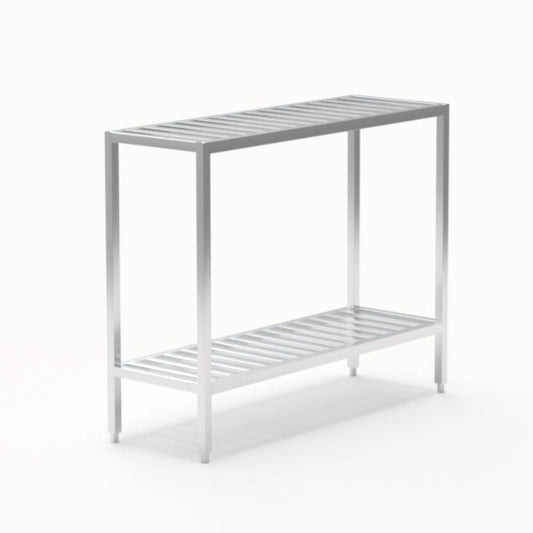 Centerline Dynamics New Age Industrial Shelving 20"W x 48"H x 60"L New Age Industrial All Welded T-Bar Shelving Model 1021TB, 1022TB, 1023TB, 1024TB