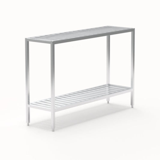 Centerline Dynamics New Age Industrial Shelving 20"W x 48"H x 72"L New Age Industrial All Welded T-Bar Shelving Model 1021TB, 1022TB, 1023TB, 1024TB
