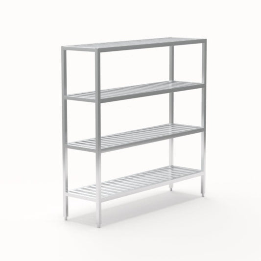 Centerline Dynamics New Age Industrial Shelving 20"W x 72"H x 72"L New Age Industrial All Welded T-Bar Shelving Model 1061TB, 1062TB, 1063TB, 1064TB