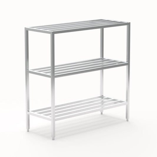 Centerline Dynamics New Age Industrial Shelving 24"W x 60"H x 60"L New Age Industrial All Welded Heavy Duty Shelving Model 1045, 1046, 1047, 1048