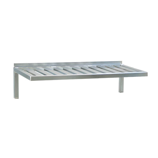Centerline Dynamics New Age Industrial Shelving 24"W x 60"L New Age Industrial T-Bar Wall Shelves Model 1121, 1122, 1123, 1124