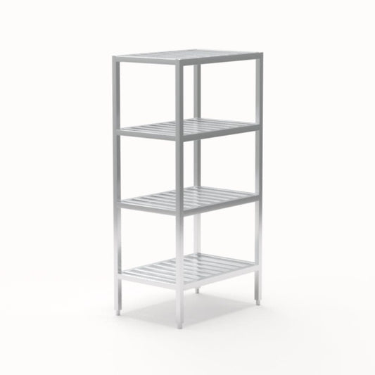 Centerline Dynamics New Age Industrial Shelving 24"W x 72"H x 36"L New Age Industrial All Welded T-Bar Shelving Model 1065TB, 1066TB, 1067TB, 1068TB