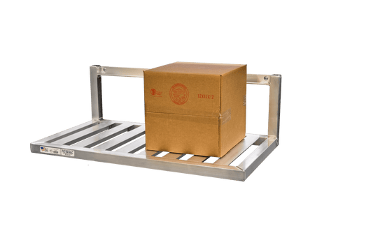 Centerline Dynamics New Age Industrial Shelving New Age Industrial Inverted T-Bar Shelves Model 97285, 97286, 97287