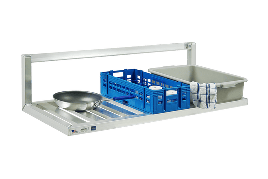 Centerline Dynamics New Age Industrial Shelving New Age Industrial Inverted T-Bar Shelves Model 97285, 97286, 97287