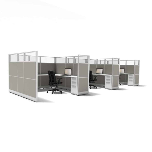 Centerline Dynamics Office Cubicle Sunline Select: 8’x8′ – 65″ High Office Cubicle (Price Matrix)