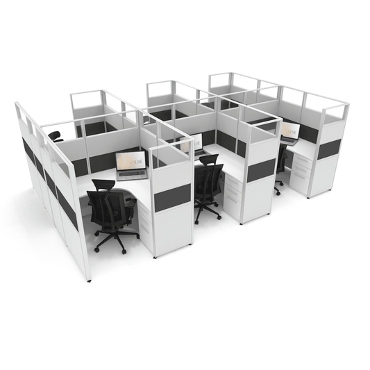 Centerline Dynamics Office Cubicle Sunline Signature 5’x5′ – 65″ High Office Cubicle (Price Matrix)
