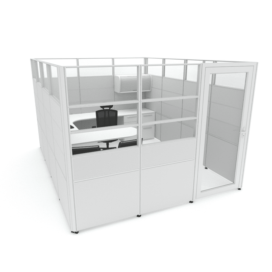 Centerline Dynamics Office Cubicle Sunline Signature 9’x12′ (all sizes available) – 82.5″ High Office Cubicle (Price Matrix)