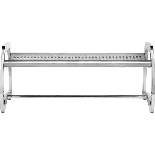 Centerline Dynamics Outdoor Seating 4' Stainless Steel Skyline Bench