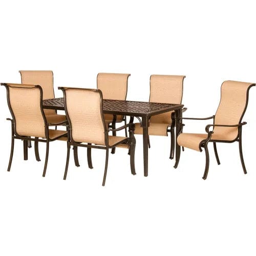 Centerline Dynamics Outdoor Seating 7 Piece Outdoor Dining Set