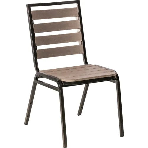 Centerline Dynamics Outdoor Seating Charcoal Outdoor Chair - Pack of 4