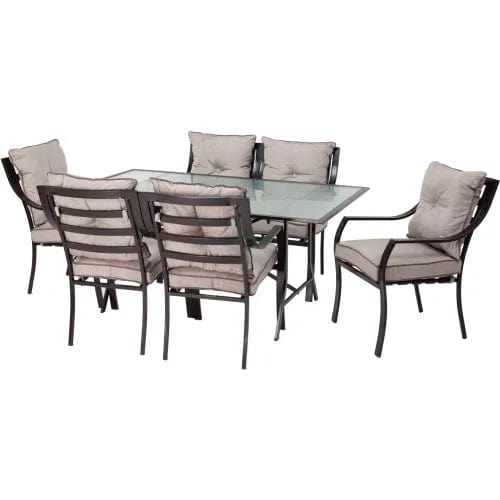 Centerline Dynamics Outdoor Seating Lavallette 7 Piece Outdoor Dining Set