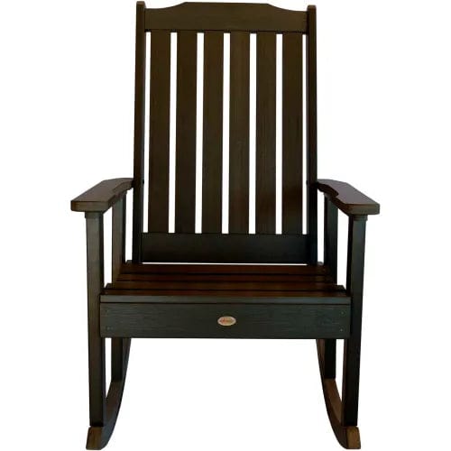 Centerline Dynamics Outdoor Seating Lynnport Outdoor Rocking Chair - Black