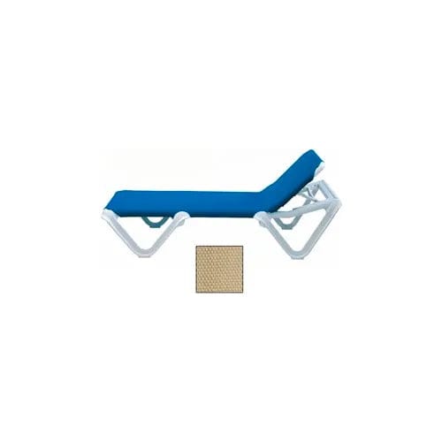 Centerline Dynamics Outdoor Seating Nautical Sling Chaise - Khaki - Pkg Qty 12