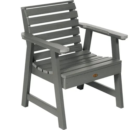 Centerline Dynamics Outdoor Seating Professional Glennville Lounge Chair, Coastal Teak