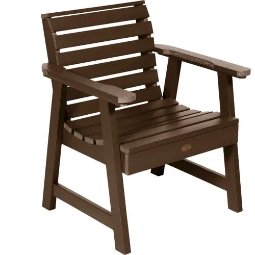 Centerline Dynamics Outdoor Seating Professional Glennville Lounge Chair, Weathered Acorn