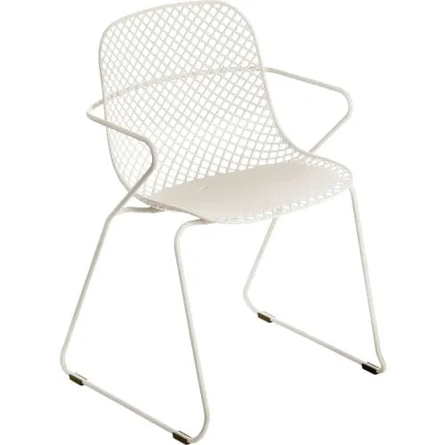 Centerline Dynamics Outdoor Seating Ramatuelle 73 Stackable Armchair, Creme Absolut - Pkg Qty 4