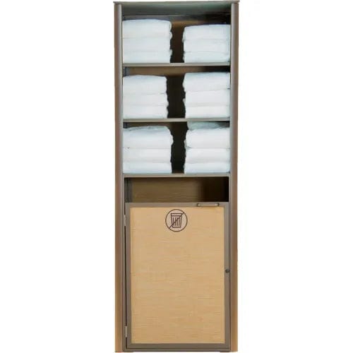 Centerline Dynamics Outdoor Seating Sunset Single Unit Towel Valet, Cognac Fabric with Fusion Bronze Frame