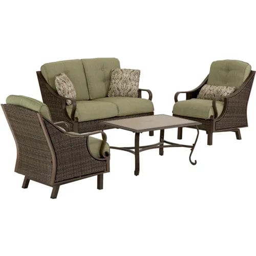 Centerline Dynamics Outdoor Seating Ventura 4 Piece Outdoor Patio Set