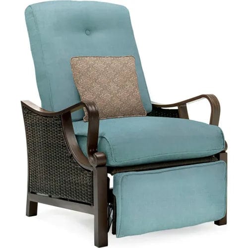 Centerline Dynamics Outdoor Seating Ventura Outdoor Luxury Recliner, Ocean Blue