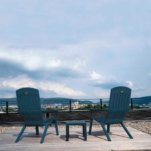 Centerline Dynamics Outdoor Seating Westport Adirondack Chairs - Barn Blue