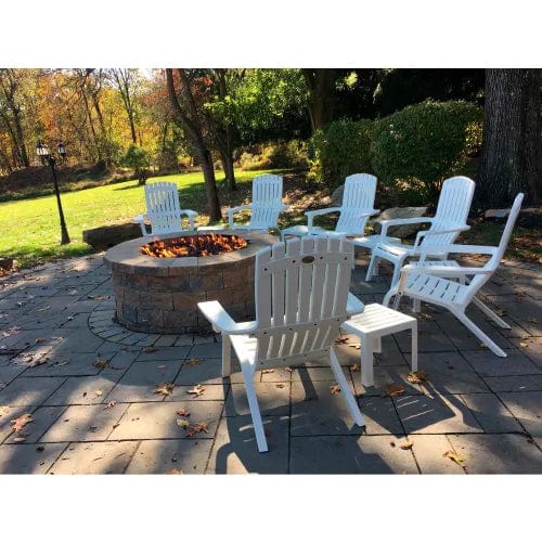 Centerline Dynamics Outdoor Seating Westport Adirondack Chairs - White