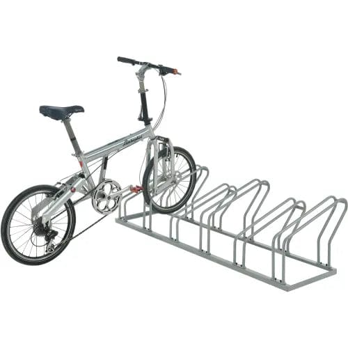 Centerline Dynamics Outdoor Structures & Storage Low Profile Bike Rack, 6-Bike Storage