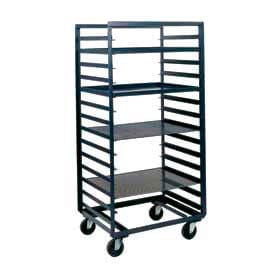 Centerline Dynamics Pan & Tray Rack Durham Mfg® Mobile Steel Pan & Tray Rack 33x36 9 Tray Capacity