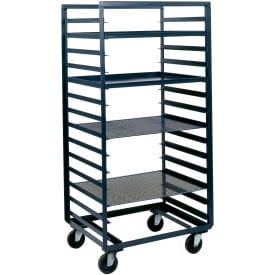 Centerline Dynamics Pan & Tray Rack Durham Mfg® Mobile Steel Pan & Tray Rack PAT-36-4-14-95 33x36 14 Tray Capacity