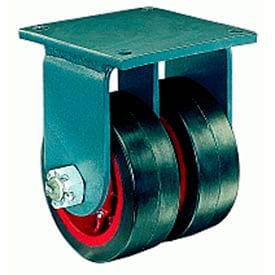 Centerline Dynamics Plate Casters Hamilton® Maxi-Duty Forged Rigid 12 x 4 Superlast® Tapered 12,000 Lb. Caster